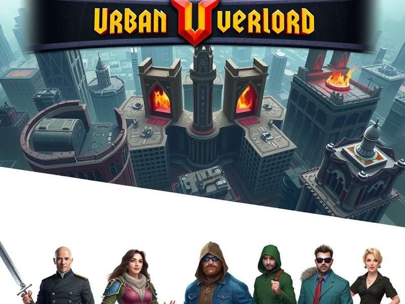 Urban Overlord Building Interface - Construction Options