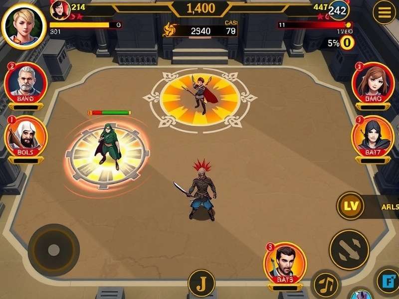 Supreme Gladiators strategy guide showing team composition