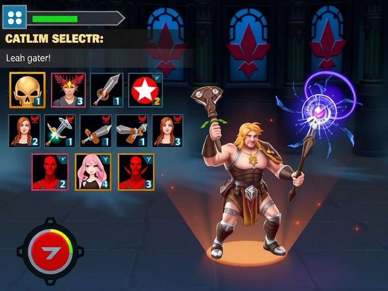 Eon Gladiator Arena Dominator character customization screen