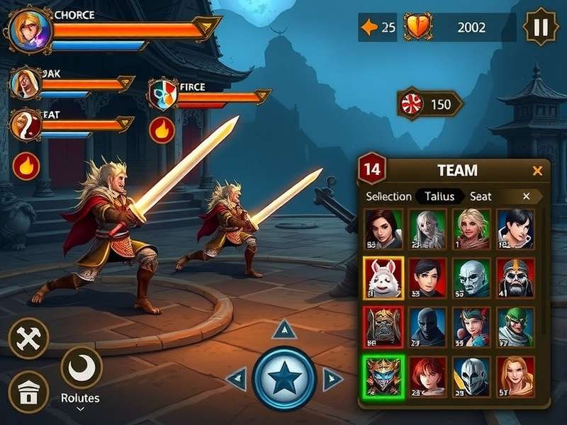 Kochi Royals Mythic Heroes battle interface showing special abilities and combat effects
