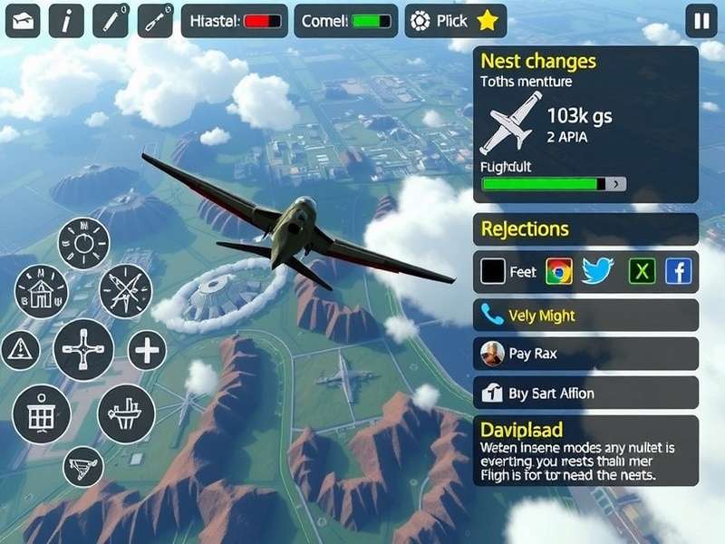 Vulture S Flight Adventure mission selection screen