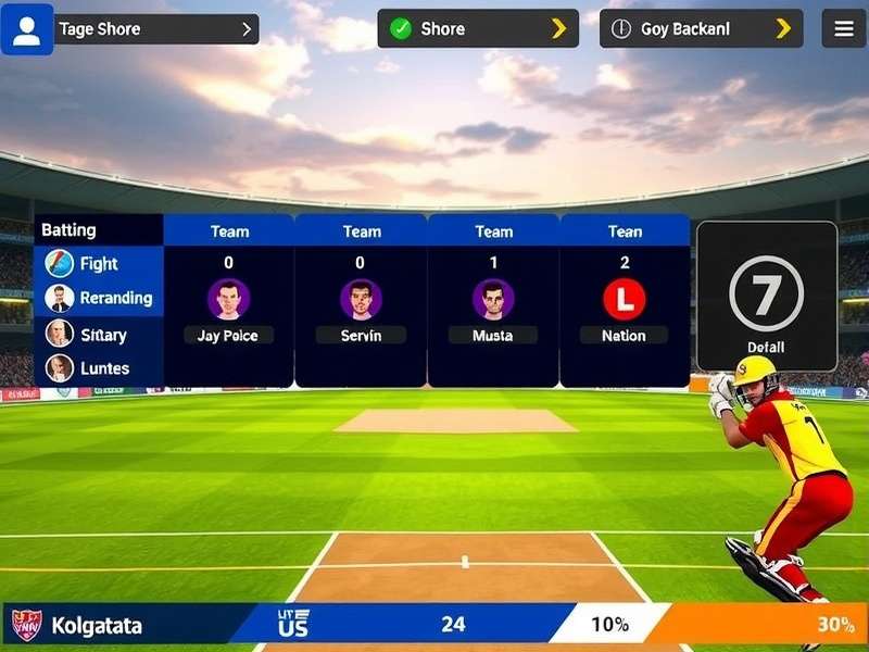 Kolkata Kings Heroic Stand fielding controls demonstration