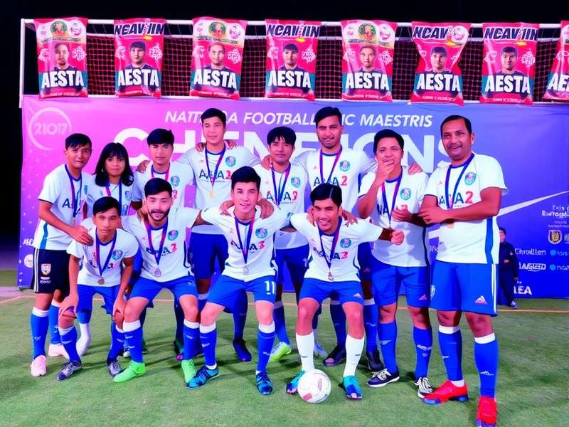 Goa Football Maestros Team Celebration