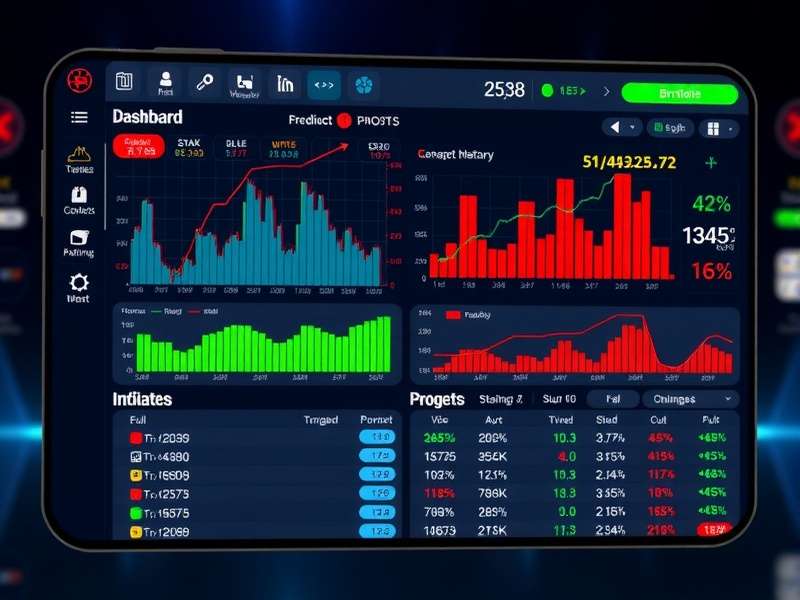 Stock Market Master portfolio management screen