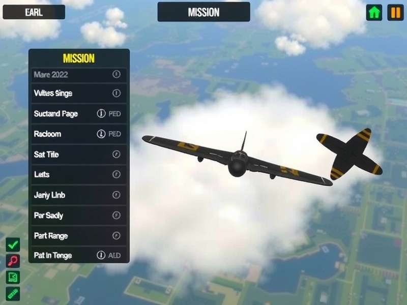 Vulture S Flight Adventure gameplay screenshot showing aerial view