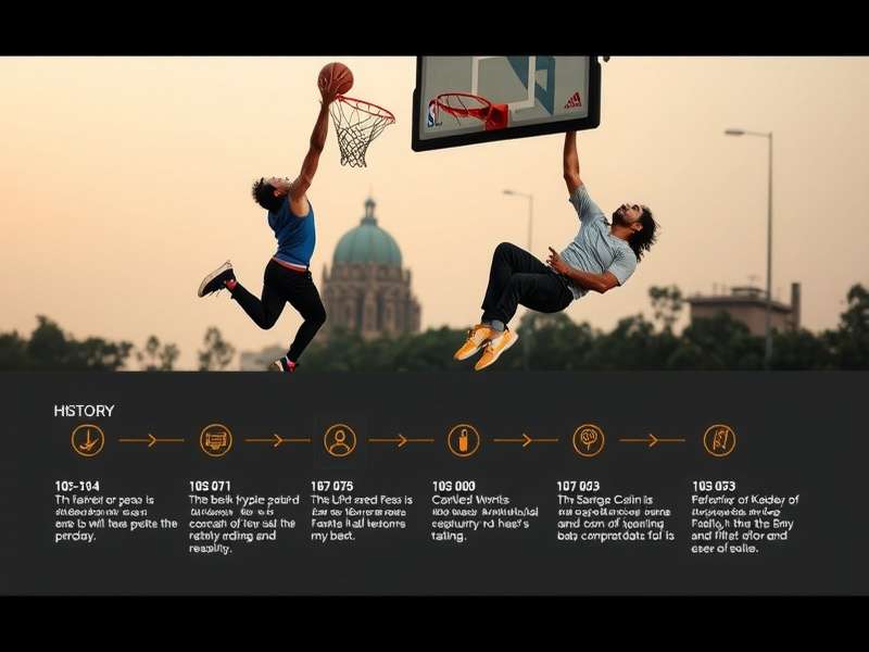 Kolkata Dunk Wizard performing aerial dunk maneuver