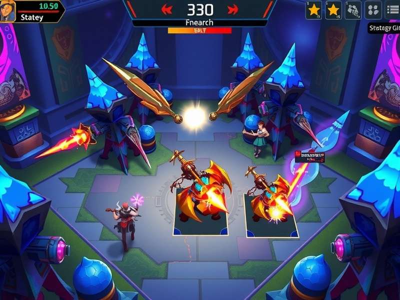 Vibrant Spike Warrior strategy guide showing team composition