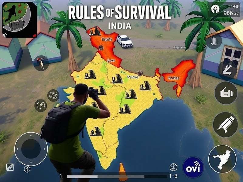 Rules Of Survival India Map Overview