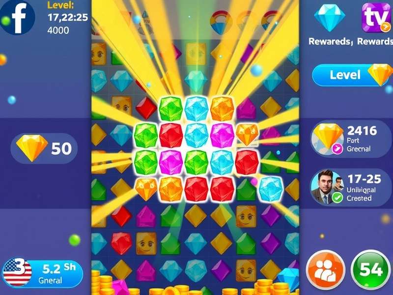 Diamond Frenzy Ace level progression and rewards screen