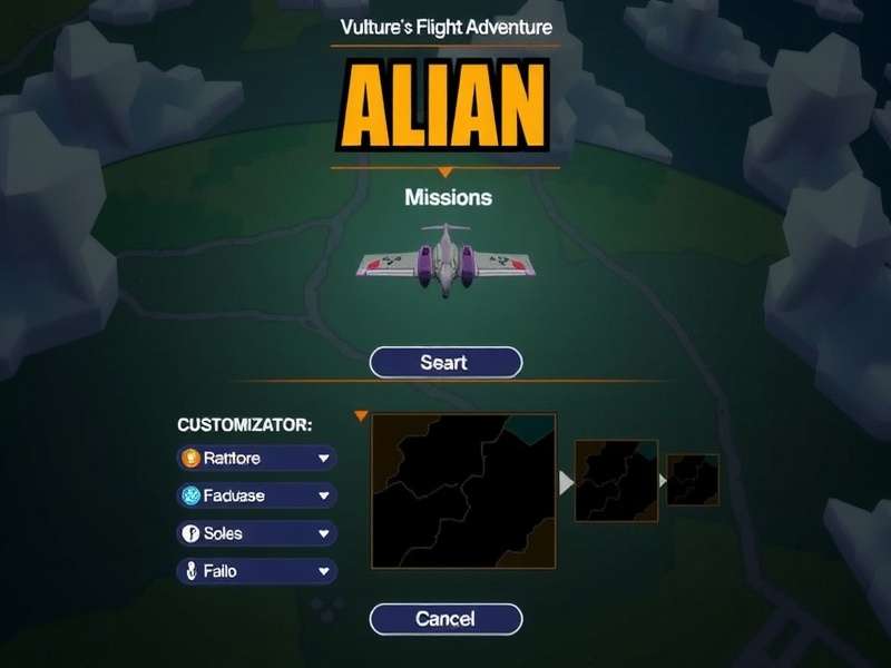 Vulture S Flight Adventure customization options