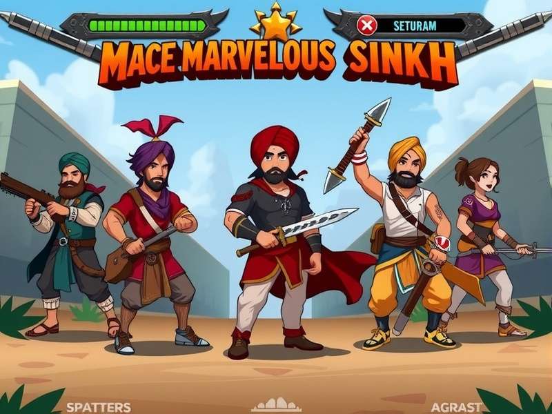 Mace Marvelous Sikh character lineup