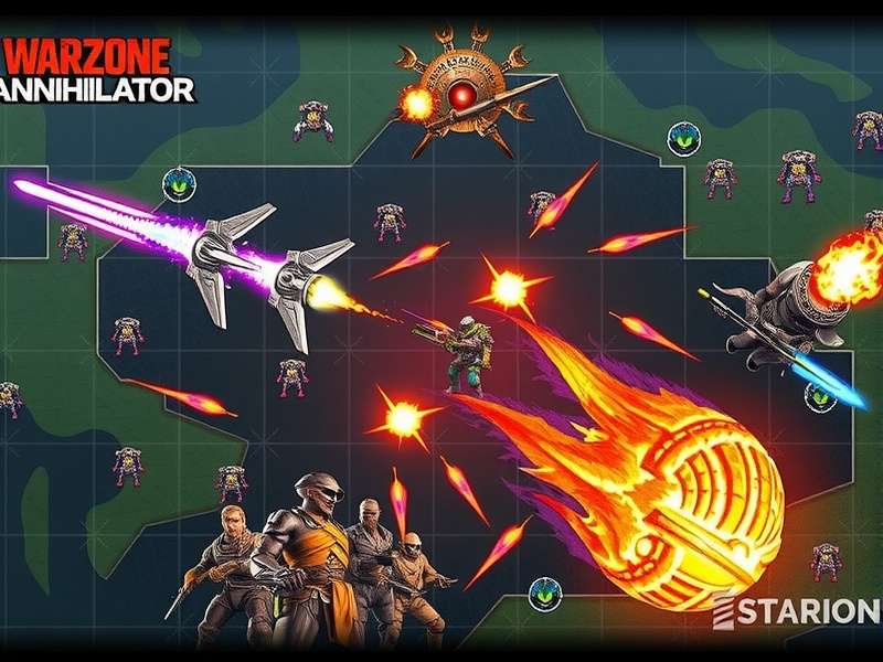 Warzone Annihilator map strategy showing optimal positioning