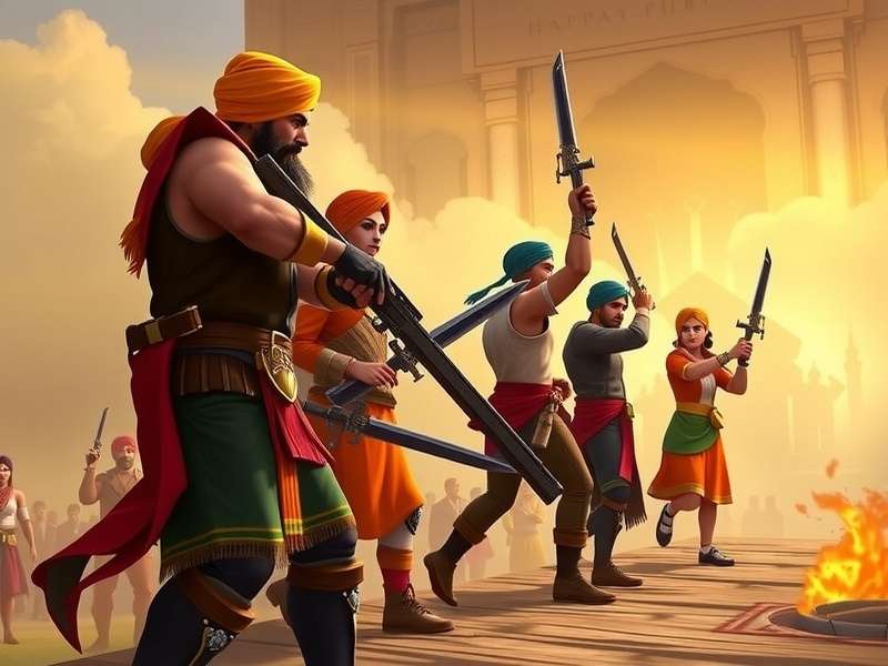 Mace Marvelous Sikh development team photo