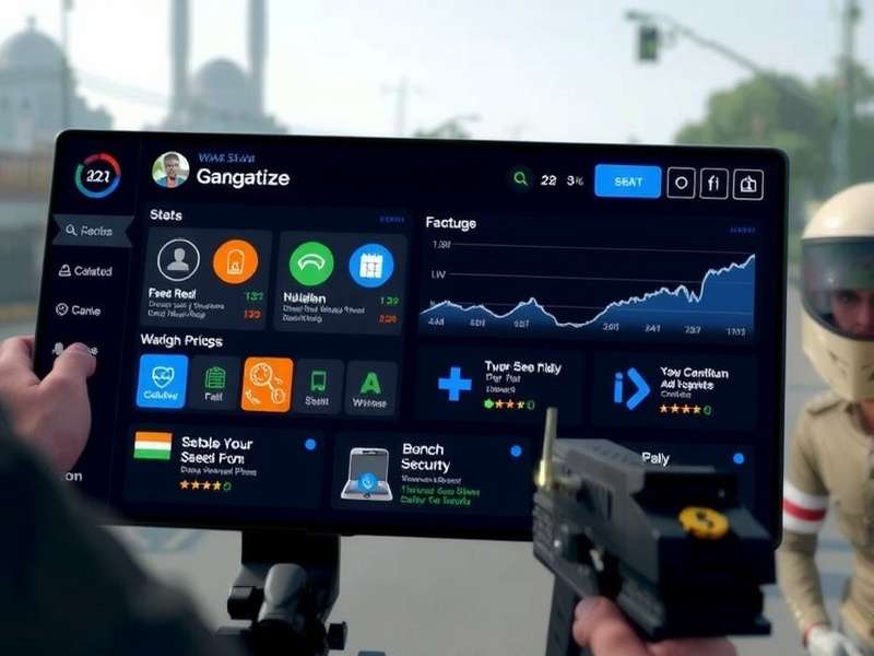 Warzone Safer India security dashboard interface
