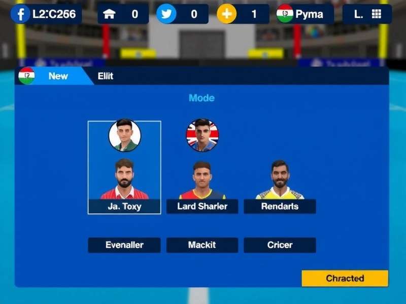 T20 Volley Legend Game Screenshot