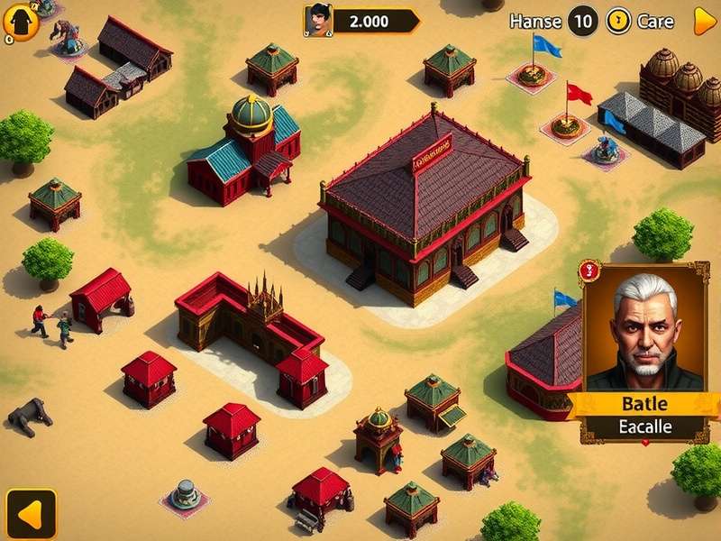 Banaras War Saga city management interface