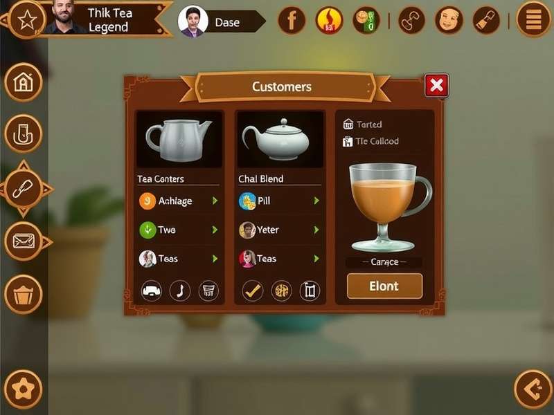 Chai Blend Legend business expansion interface