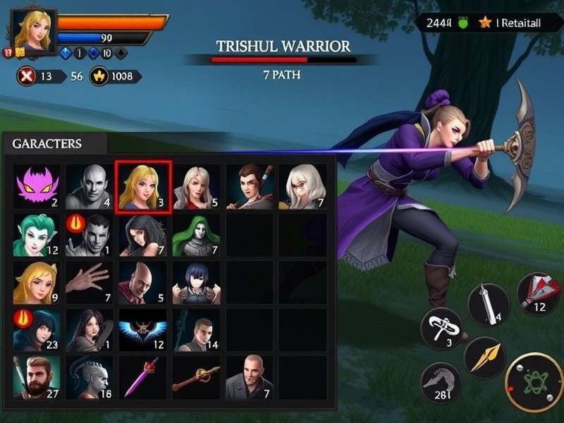Trishul Warrior Character Roster