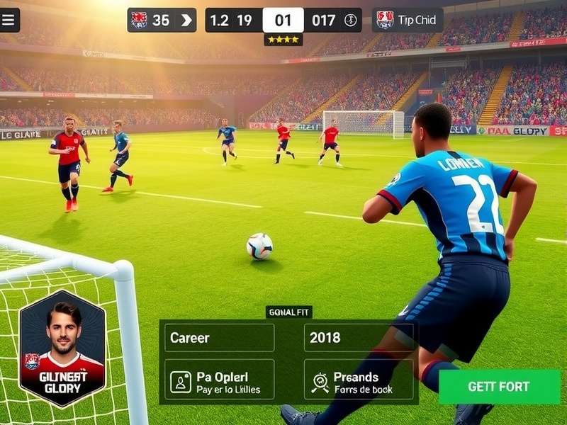 Goal Glory esports tournament with professional players competing