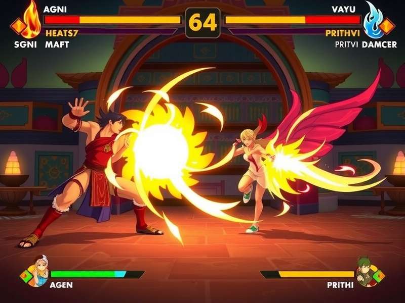 Scorching Cinnamon Fighters gameplay screenshot