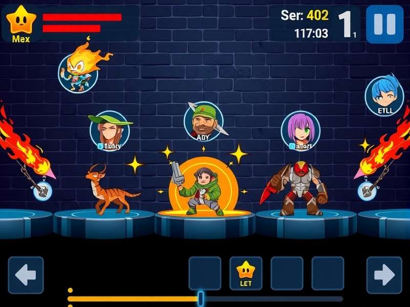 Master Blaster gameplay screenshot showing character in action