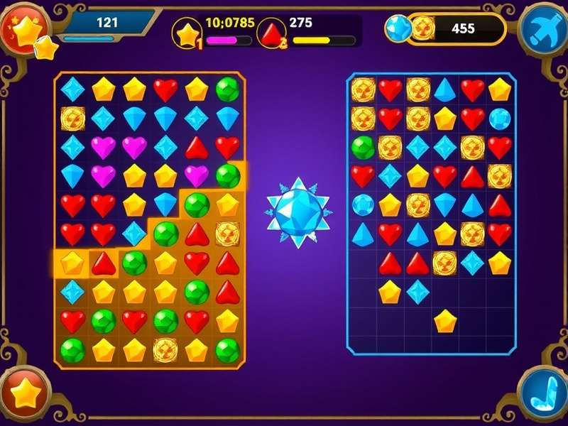 Jalebi Blitz Champion gameplay screenshot showing colorful puzzle elements