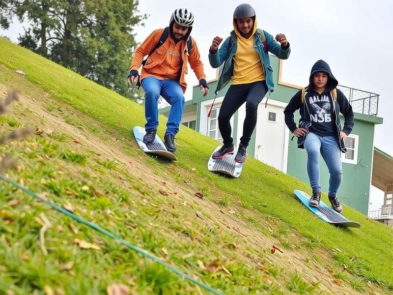 Advanced Panchgani Slope Surfer techniques demonstration
