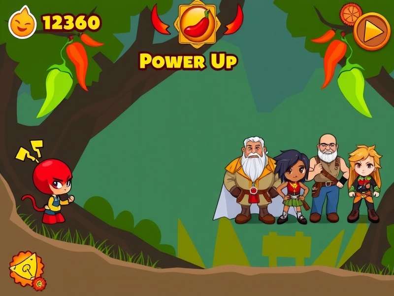 Fiery Chilli Trailblazer character lineup showing main and supporting characters