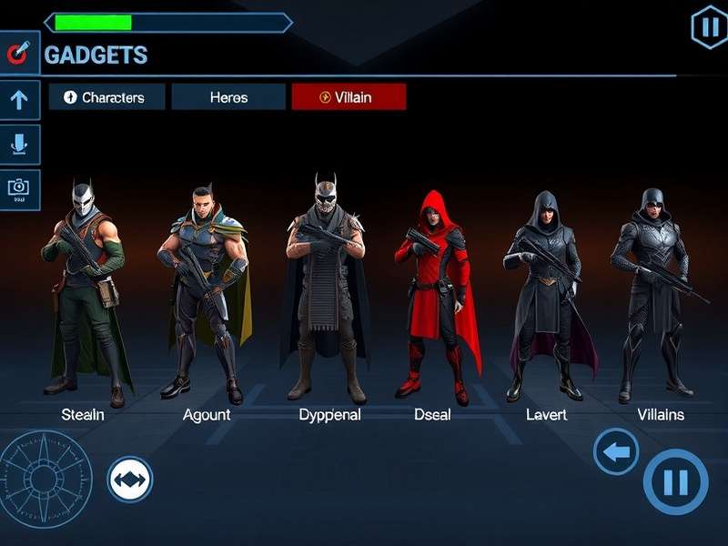 Shadow Assault Phantom gadget selection interface