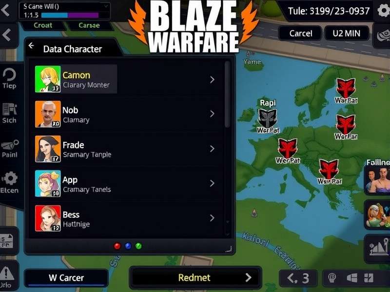 Blaze Warfare Gameplay Screenshot
