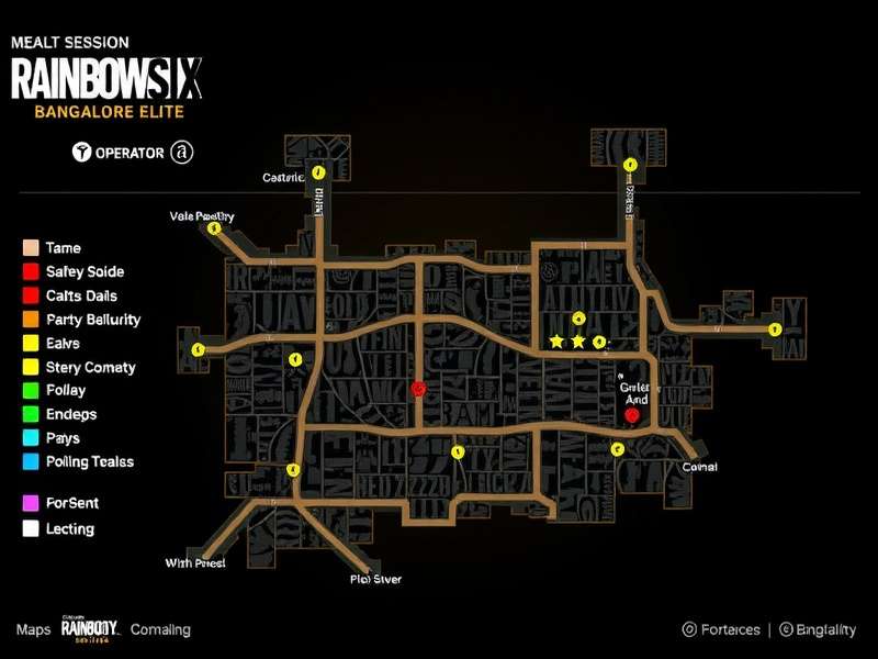 Rainbow Six Bangalore Elite Operator Selection Screen