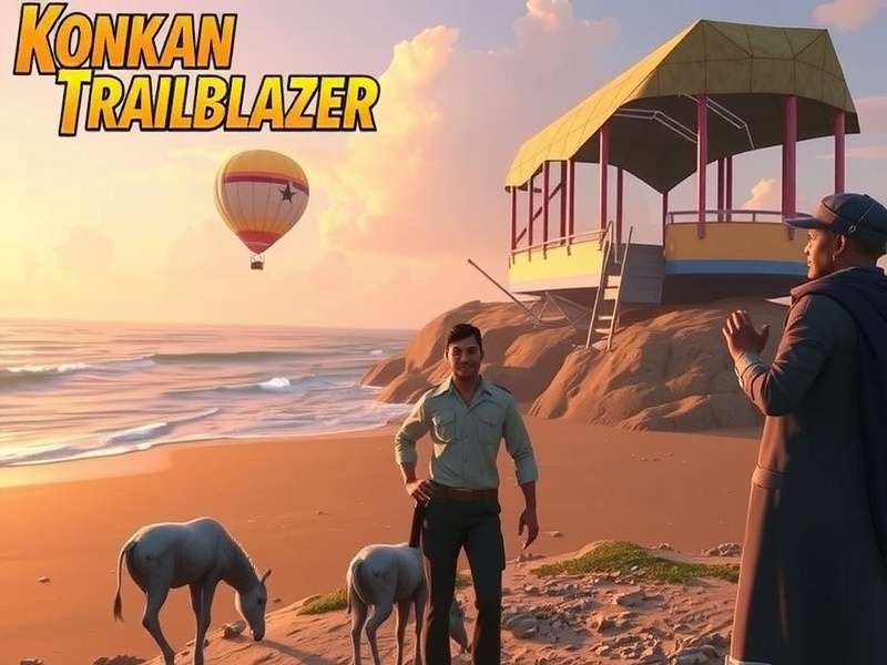 Konkan Trailblazer gameplay showing coastal exploration
