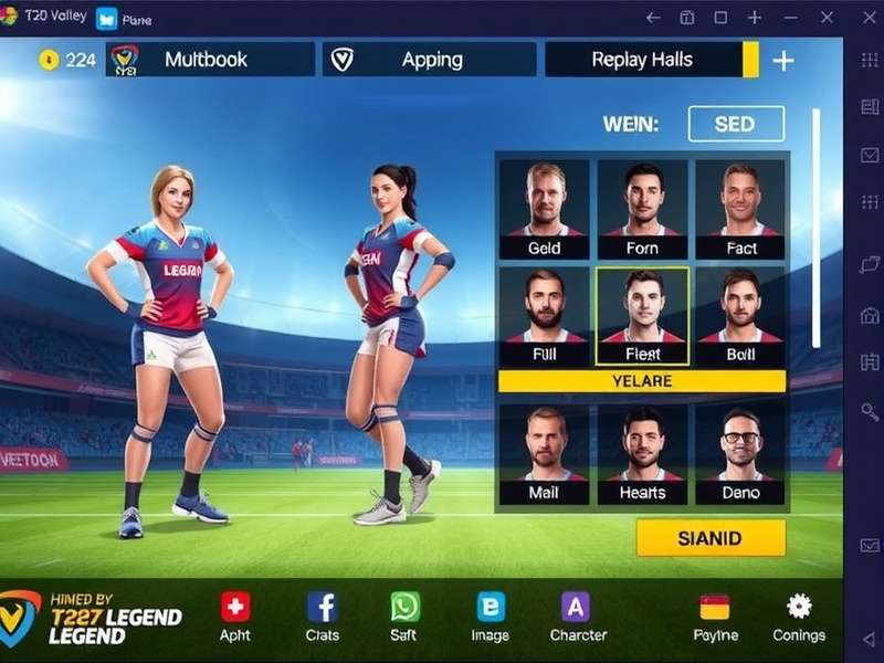 T20 Volley Legend Gameplay Modes