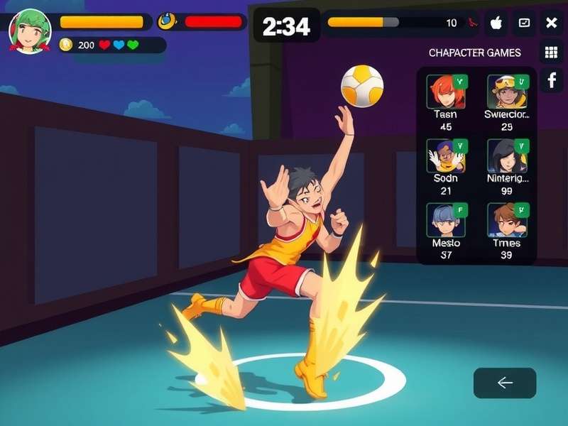 Vibrant Volley Crusader community tournament event