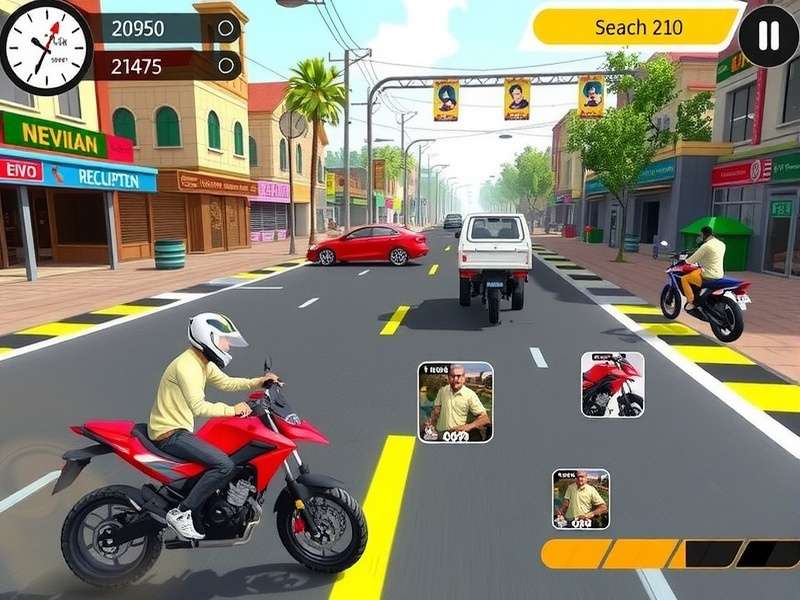 Jalebi Racing Rampage vehicle customization screen
