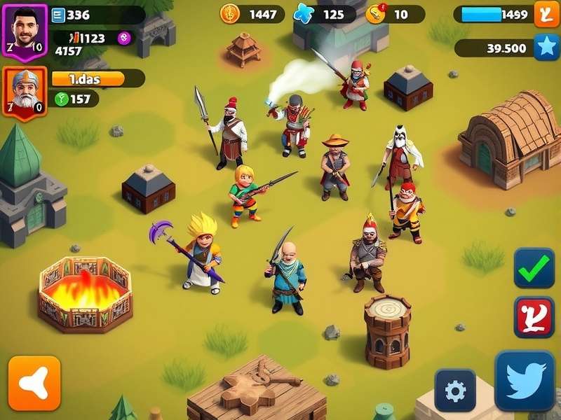 Various troop types in Soldiers Of Clash India
