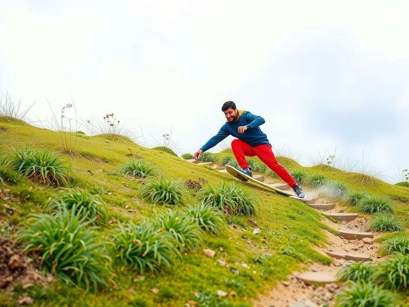 Traditional Panchgani Slope Surfer equipment display