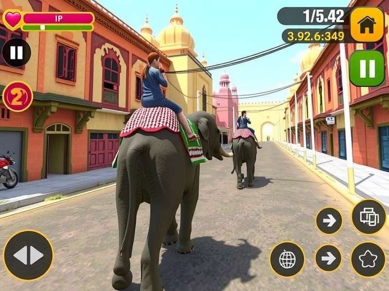 Elephant Trek Jaipur Adventure visual details and cultural elements