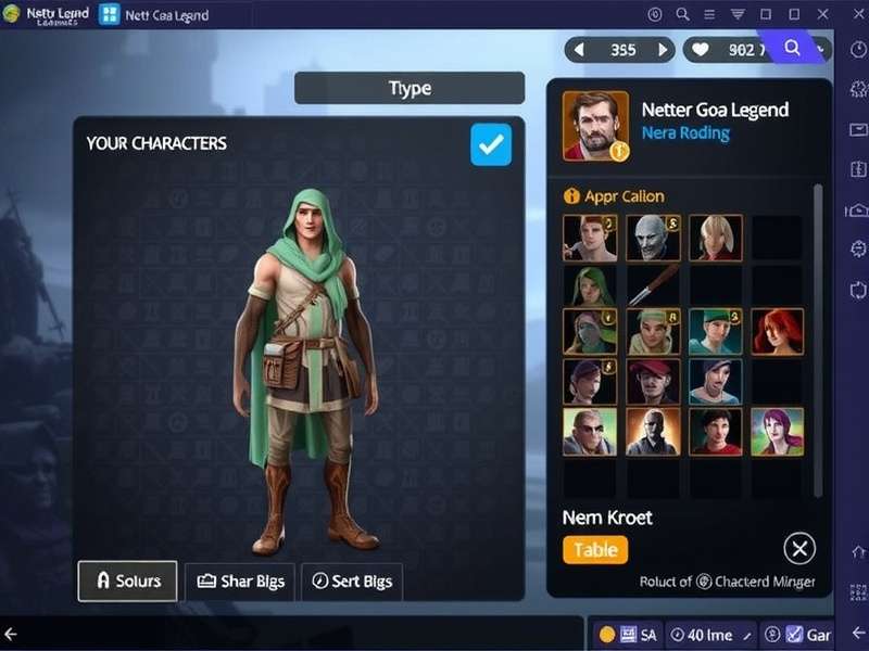 Netter Goa Legend Game Interface