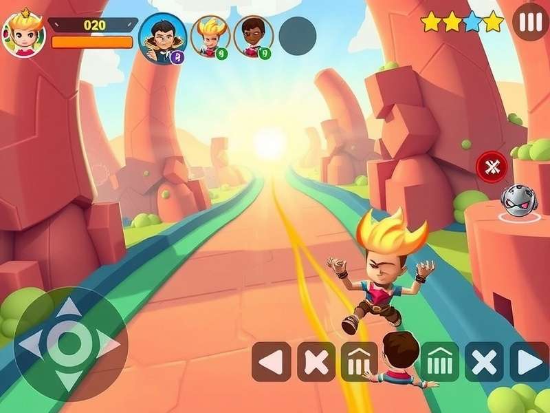 Ginger Dash Titan character selection screen showing multiple heroes