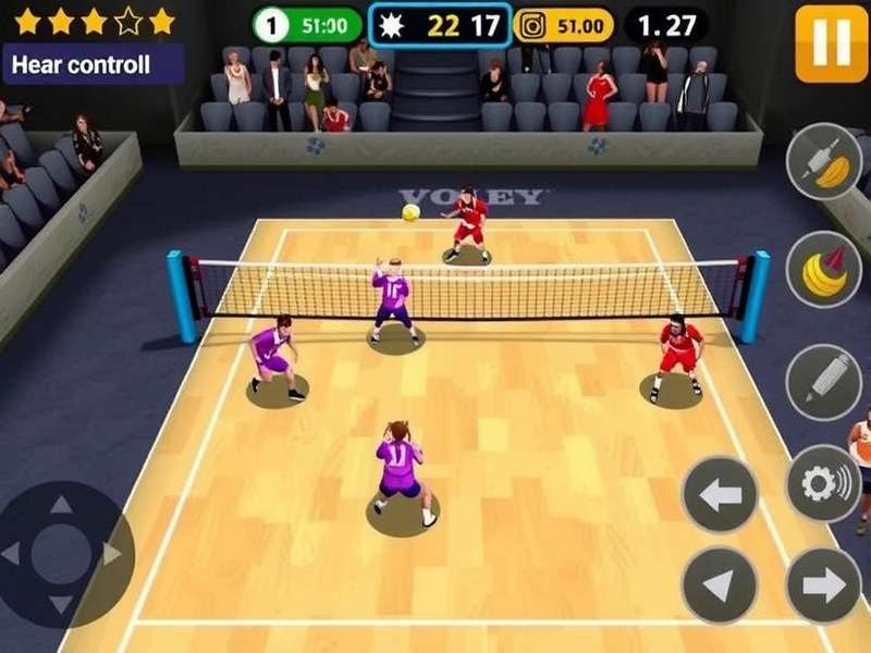 Volley Aces Blitz control layout and interface explanation