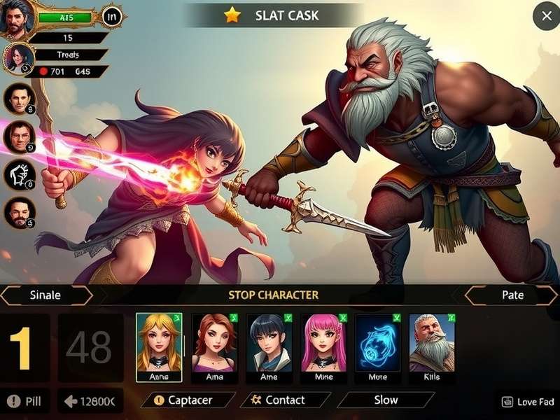 Anise Saga Mythic Battles gameplay screenshot showing epic battle scene