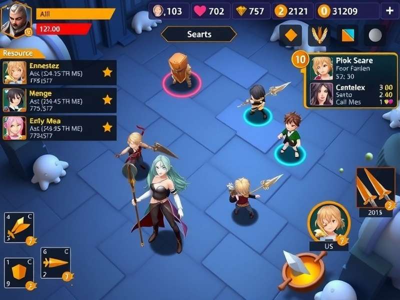 Anise Noble Victory gameplay screenshot showing strategic battle