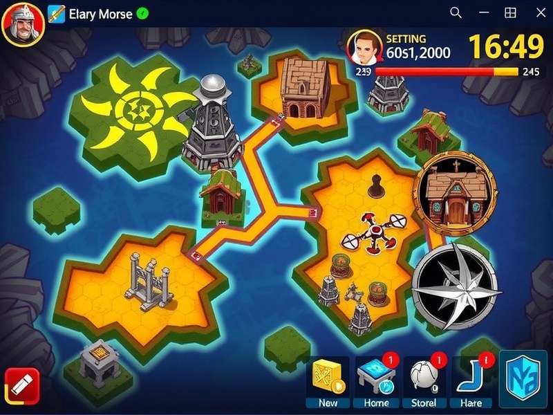 Heroic Showdown Game Interface