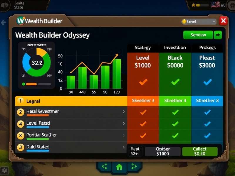 Wealth Builder Odyssey strategy comparison chart showing different investment approaches