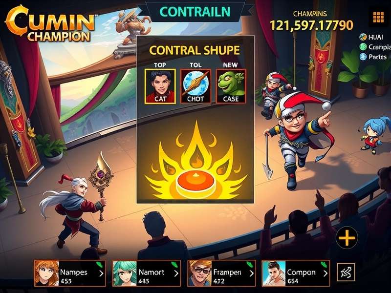 Cumin Champion Ultimate esports tournament with live audience