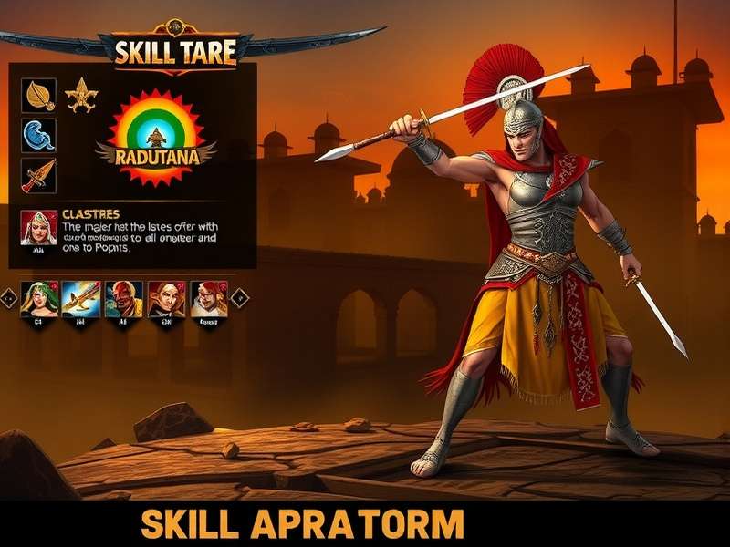 Gladiator Rajputana character classes and specializations