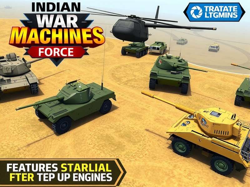 Indian War Machines Force technical details showing game engine capabilities