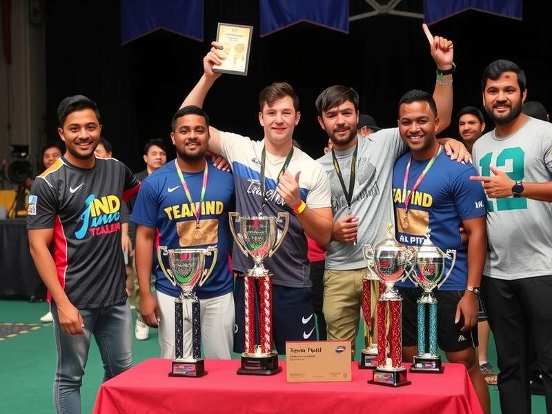 Team Ind community event with fans