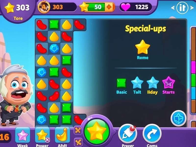 Colva Crush Extreme Ace gameplay screenshot showing colorful puzzle elements